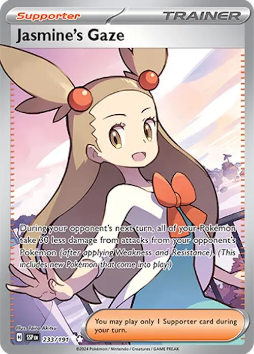 Jasmine's Gaze (233/191) [Scarlet & Violet: Surging Sparks] 1