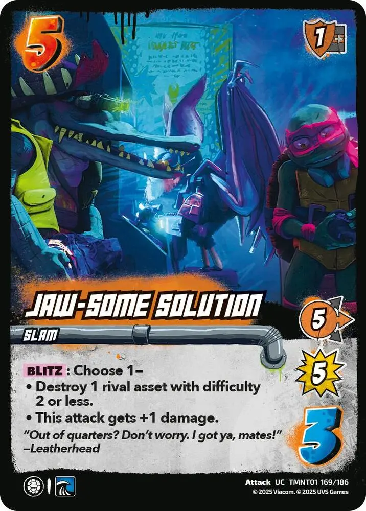 Jaw-Some Solution - Teenage Mutant Ninja Turtles (Tmnt) 1