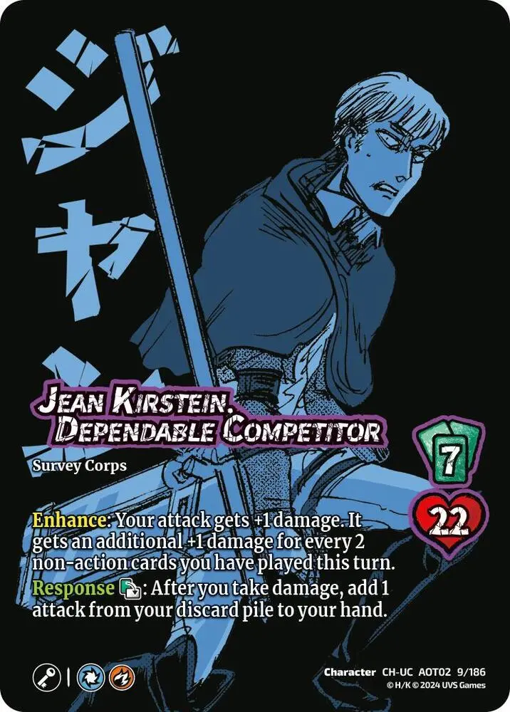 Jean Kirstein, Dependable Competitor - Attack On Titan: Origins Of Power (Aot02) 1