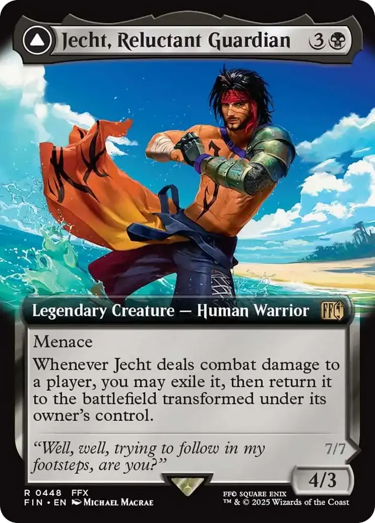 Jecht, Reluctant Guardian // Braska's Final Aeon (Extended Art) [Final Fantasy] 1