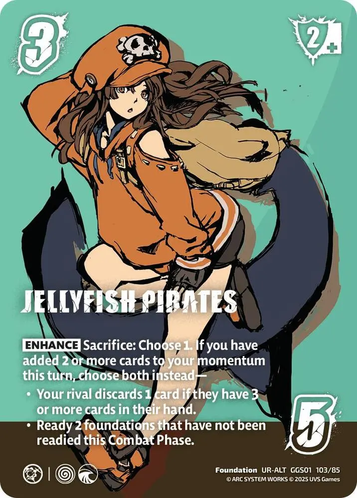 Jellyfish Pirates (Alternate Art) - Guilty Gear -Strive- 1