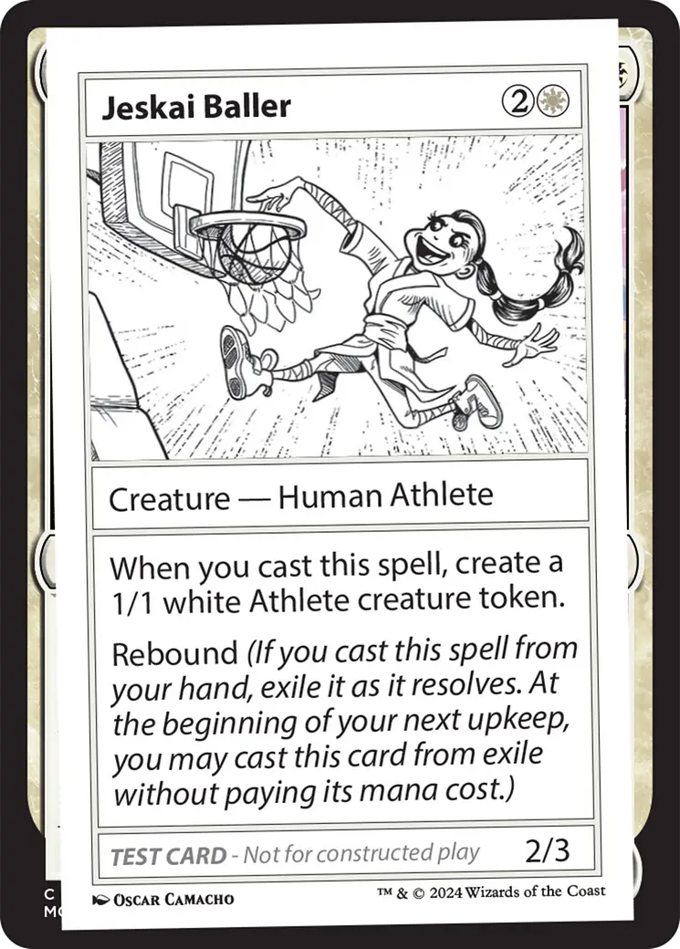 Jeskai Baller [Mystery Booster 2 Playtest Cards] 1