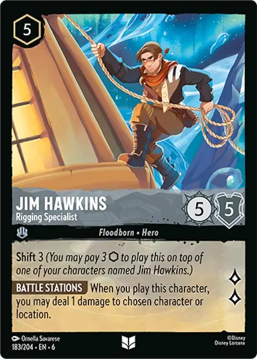 Jim Hawkins - Rigging Specialist (183/204) [Azurite Sea] 1