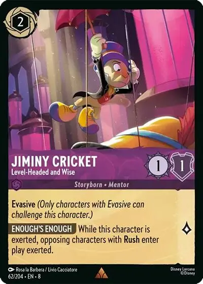 Jiminiy Cricket - Level-Headed And Wise (62/204) [Reign Of Jafar] 1