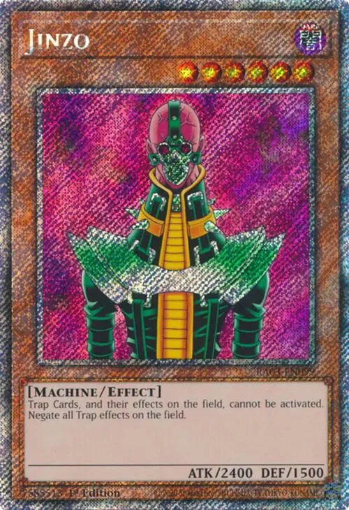 Jinzo (Platinum Secret Rare) [Ra03-En099] Platinum Secret Rare 1
