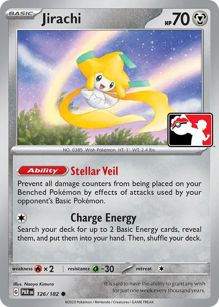 Jirachi (126/182) [Prize Pack Series Five] 1