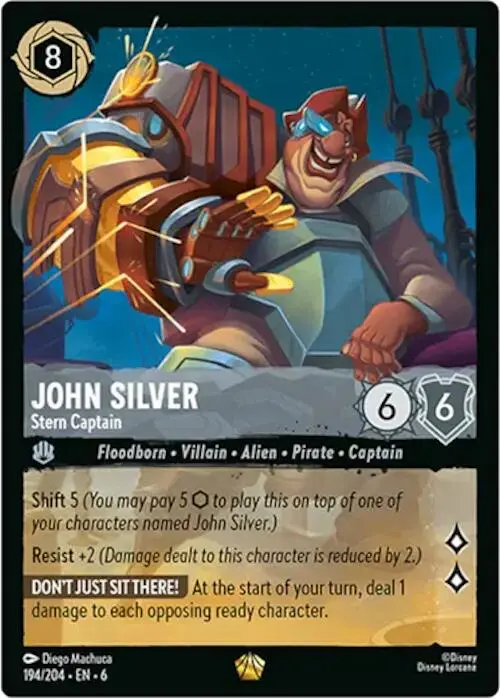 John Silver - Stern Captain (194/204) [Azurite Sea] 1