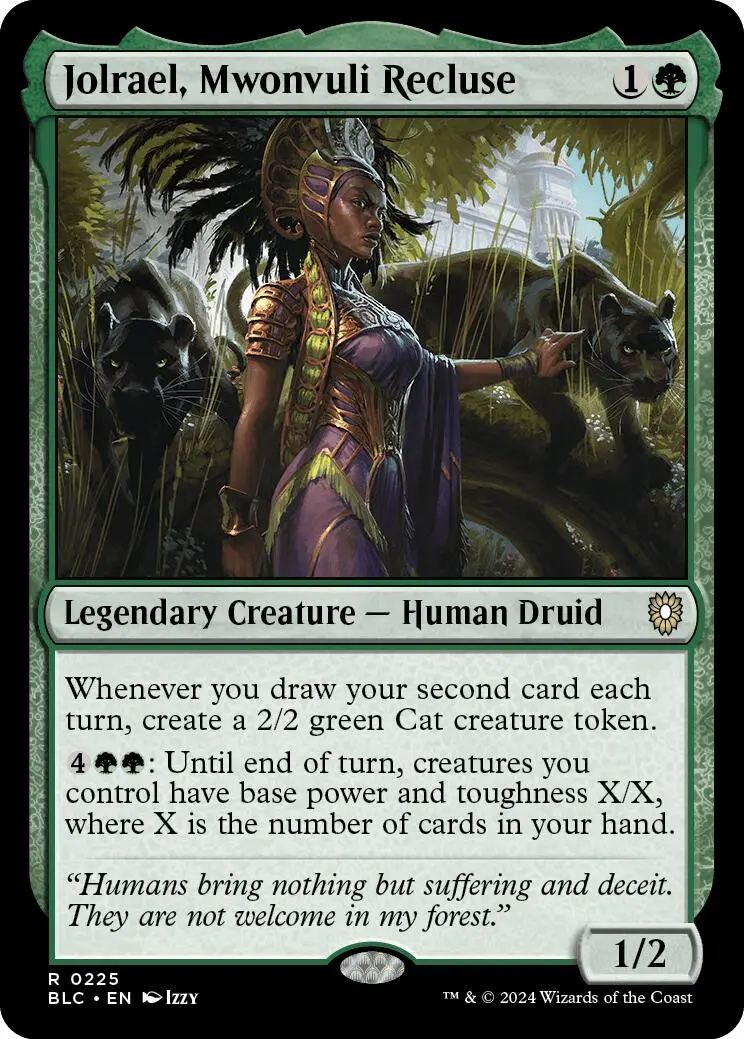 Jolrael, Mwonvuli Recluse [Bloomburrow Commander] 1