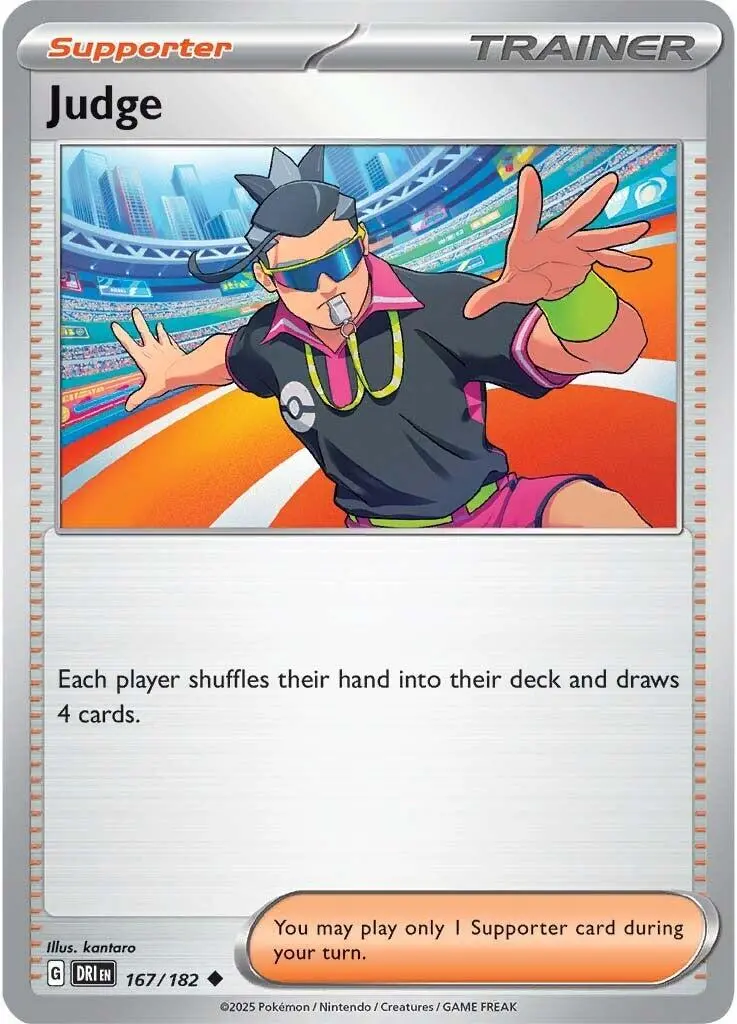 Judge (167/182) [Scarlet & Violet: Destined Rivals] 1