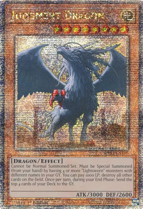 Judgment Dragon (Quarter Century Secret Rare) [Ra03-En196] Quarter Century Secret Rare 1