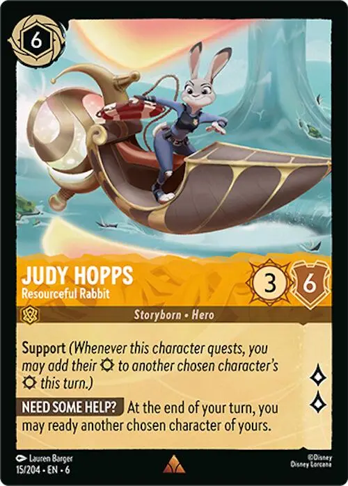 Judy Hopps - Resourceful Rabbit (15/204) [Azurite Sea] 1