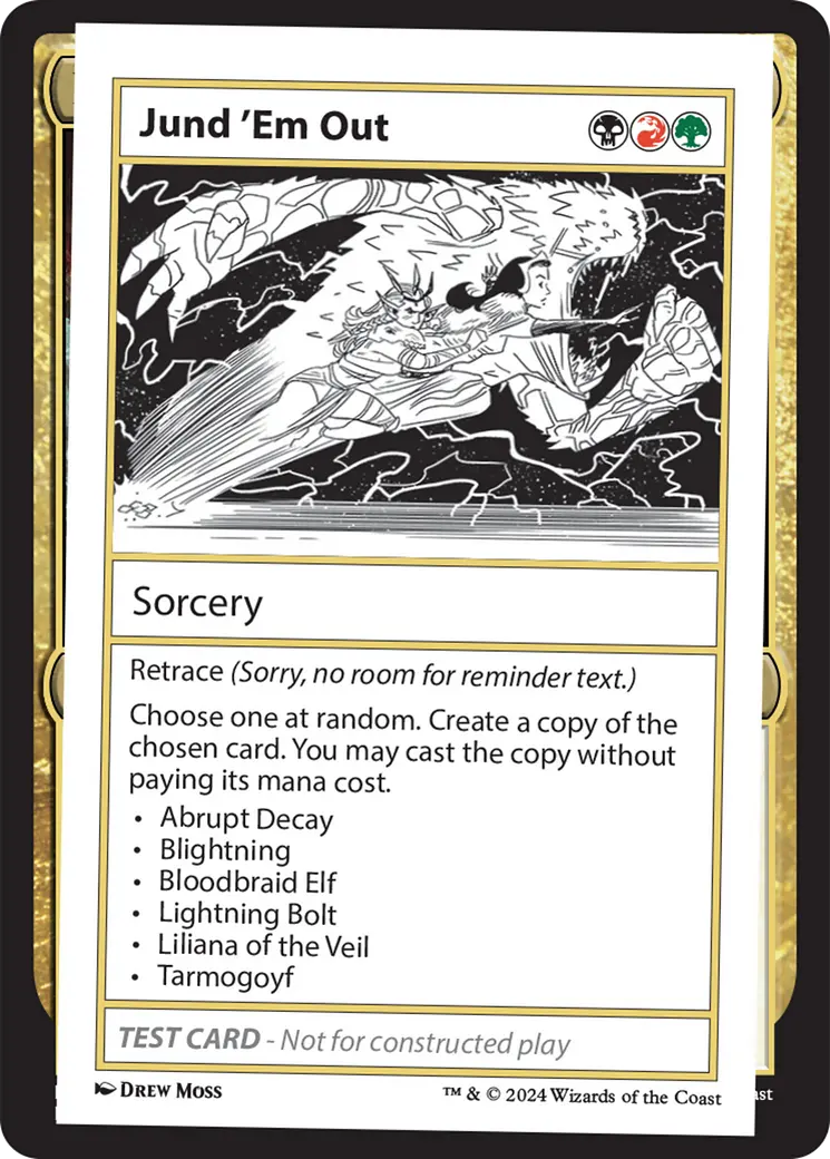 Jund 'Em Out [Mystery Booster 2 Playtest Cards] 1
