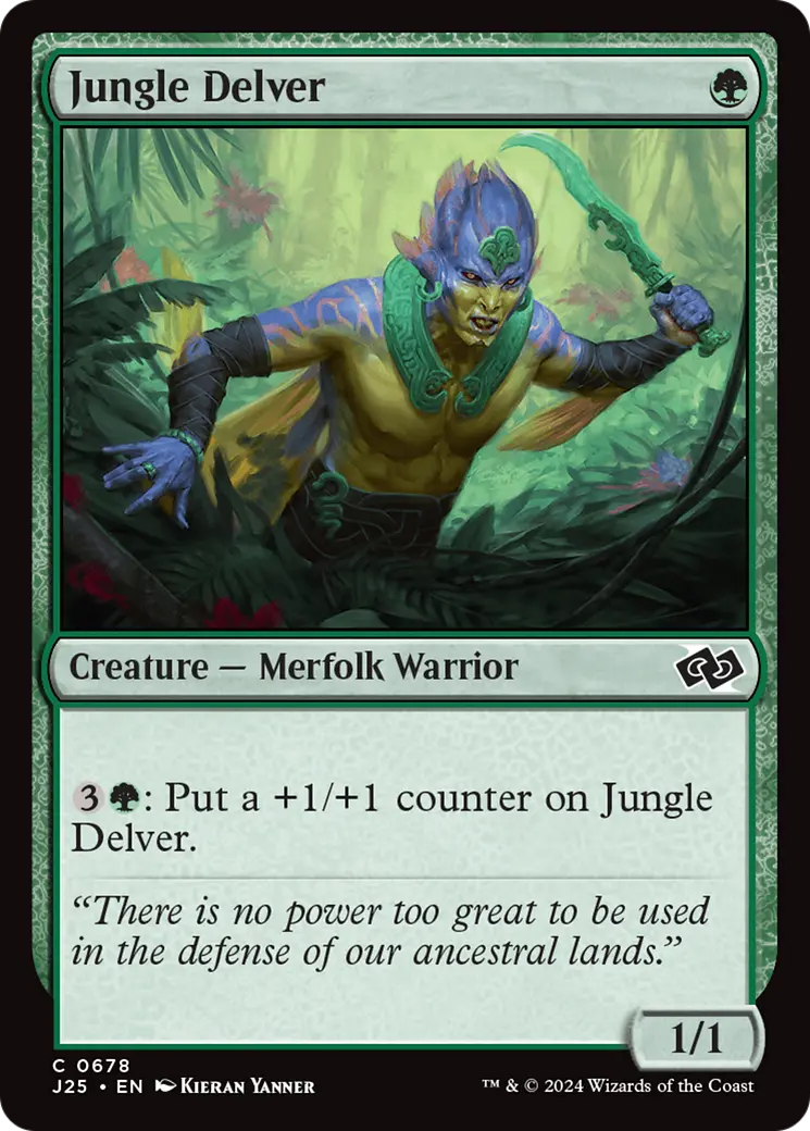Jungle Delver [Foundations Jumpstart] 1