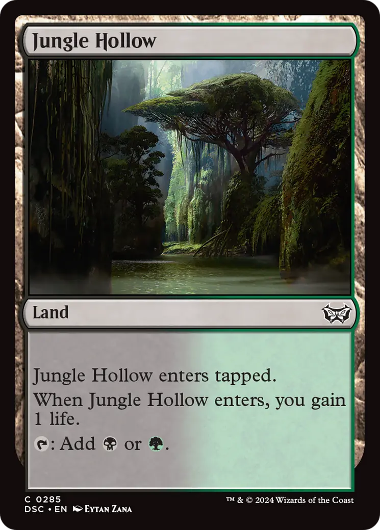 Jungle Hollow [Duskmourn: House Of Horror Commander] 1