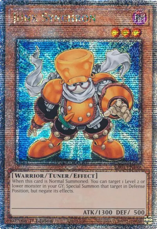 Junk Synchron (Quarter Century Secret Rare) [Ra03-En199] Quarter Century Secret Rare 1