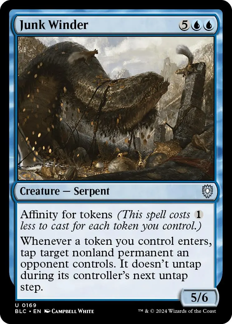 Junk Winder [Bloomburrow Commander] 1
