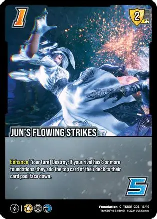Jun's Flowing Strikes 1