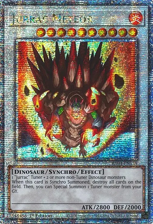 Jurrac Meteor [Ra04-En139] Quarter Century Secret Rare 1
