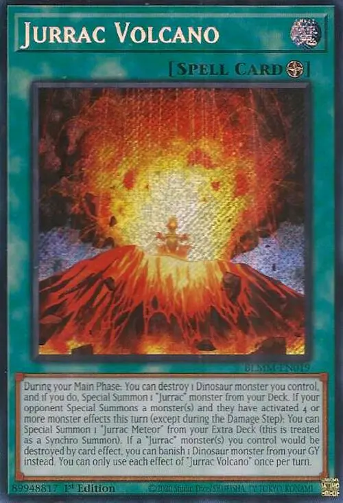 Jurrac Volcano [Blmm-En019] Secret Rare 1