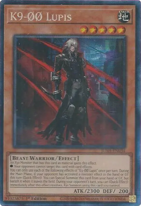 K9-00 Lupis (Cr) [Jush-En034] Collector's Rare 1