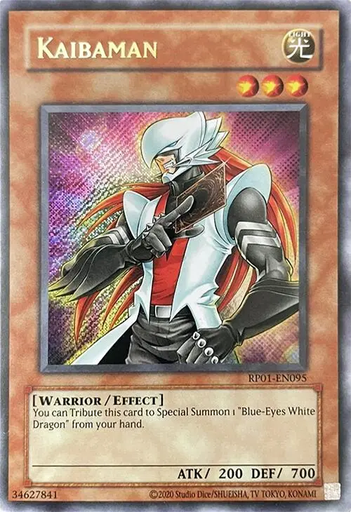 Kaibaman [Rp01-En095] Secret Rare 1