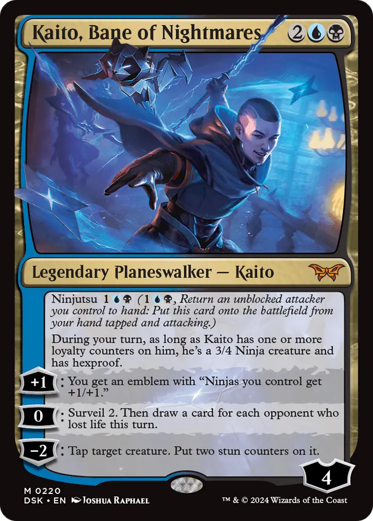 Kaito, Bane Of Nightmares [Duskmourn: House Of Horror] 1