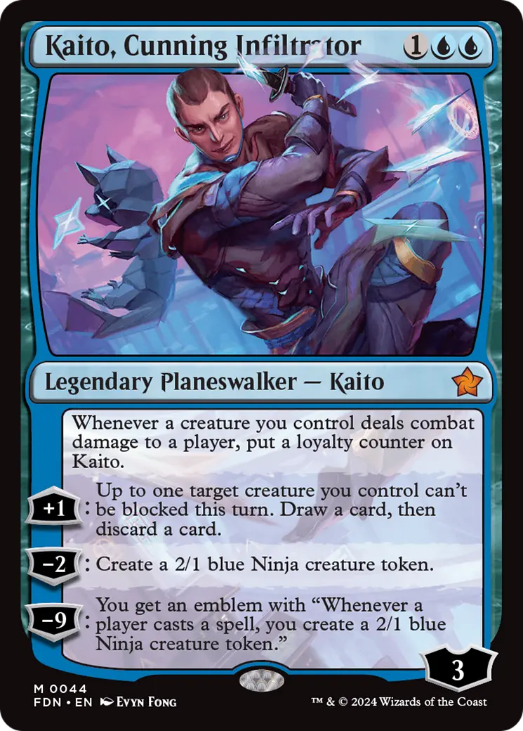 Kaito, Cunning Infiltrator [Foundations] 1