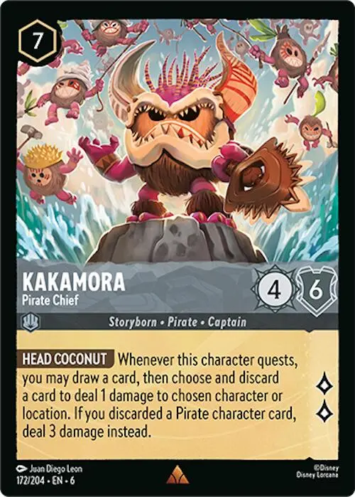 Kakamora - Pirate Chief (172/204) [Azurite Sea] 1