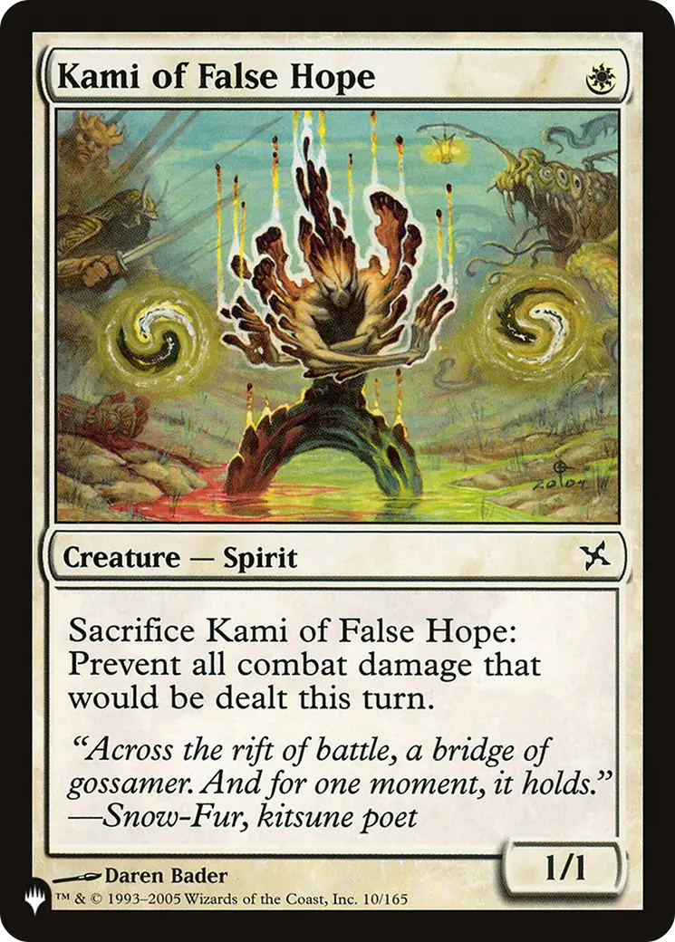 Kami Of False Hope [The List] 1