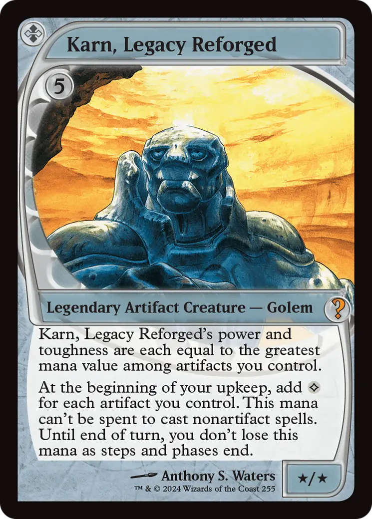 Karn, Legacy Reforged (Future Sight) [Mystery Booster 2] 1