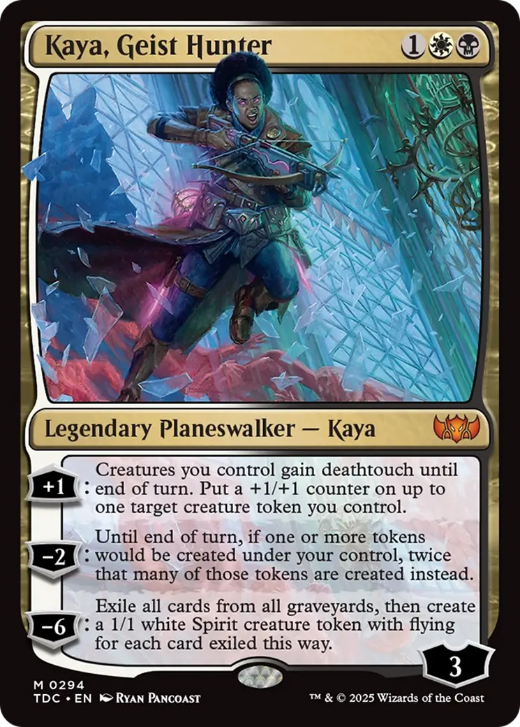 Kaya, Geist Hunter [Tarkir: Dragonstorm Commander] 1