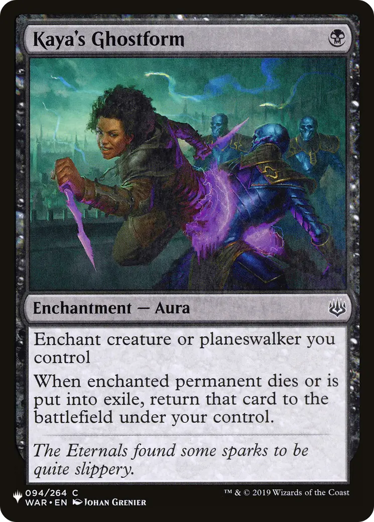 Kaya's Ghostform [The List] 1