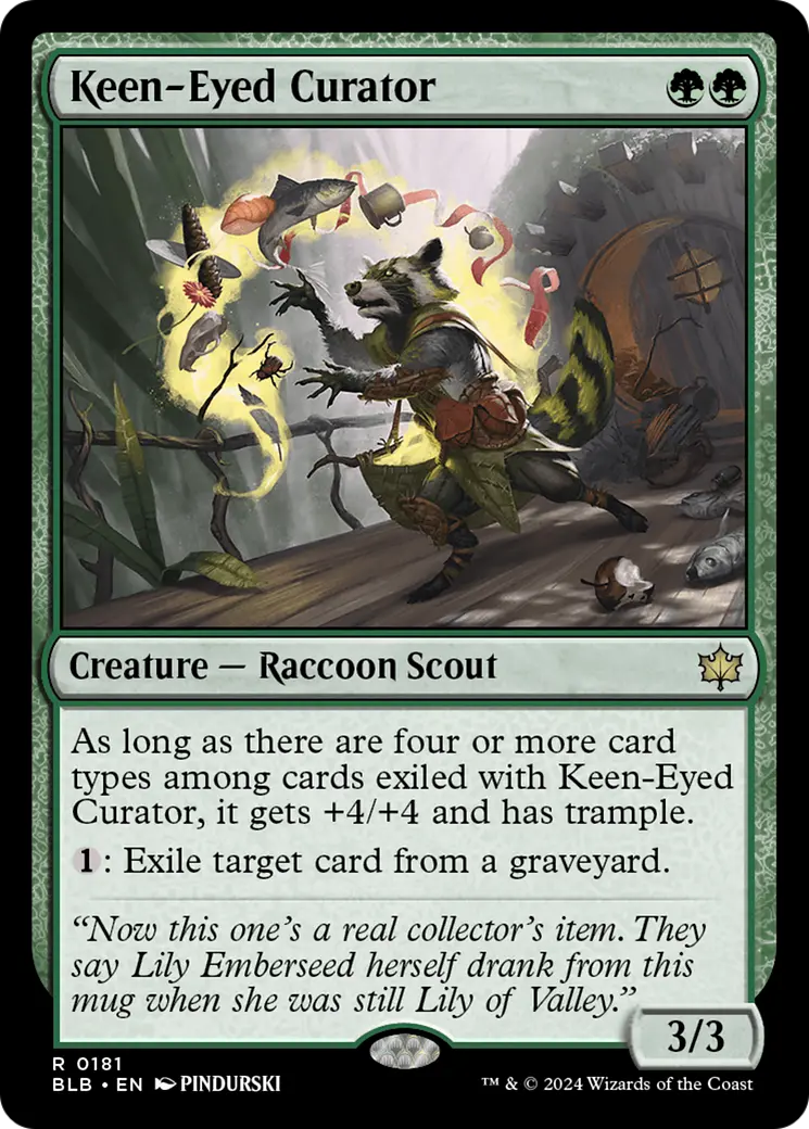 Keen-Eyed Curator [Bloomburrow] 1