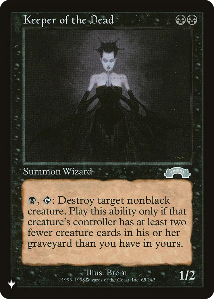 Keeper Of The Dead [The List] 1