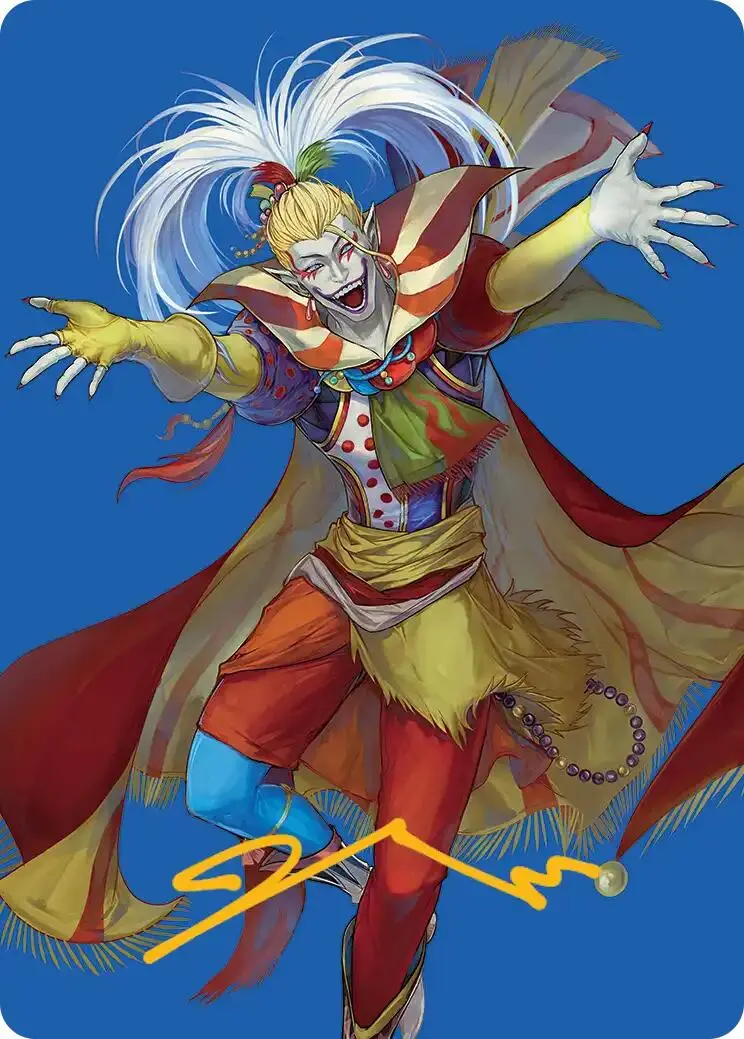 Kefka, Court Mage Art Card (Gold-Stamped Signature) [Final Fantasy Art Series] 1