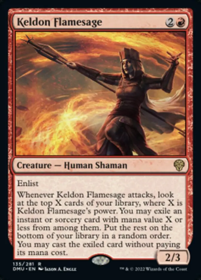 Keldon Flamesage [Dominaria United] 1