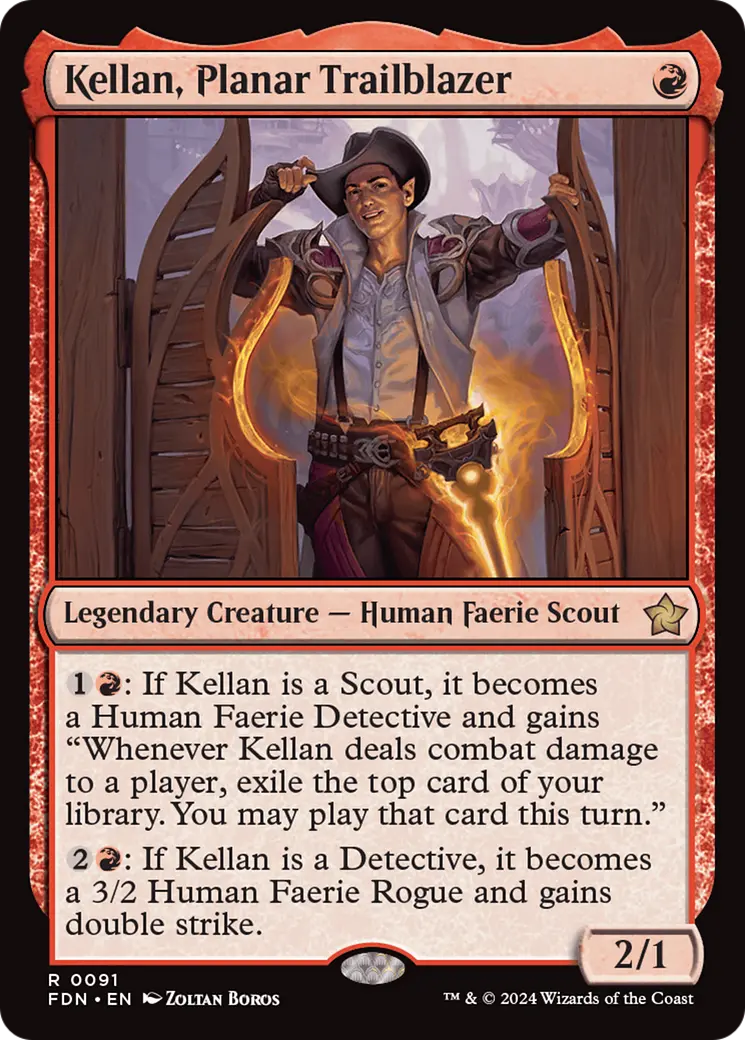 Kellan, Planar Trailblazer [Foundations] 1