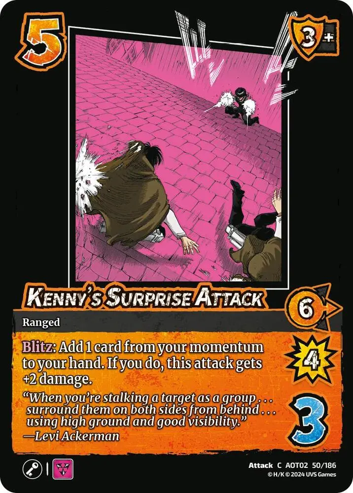Kenny's Surprise Attack - Attack On Titan: Origins Of Power (Aot02) 1