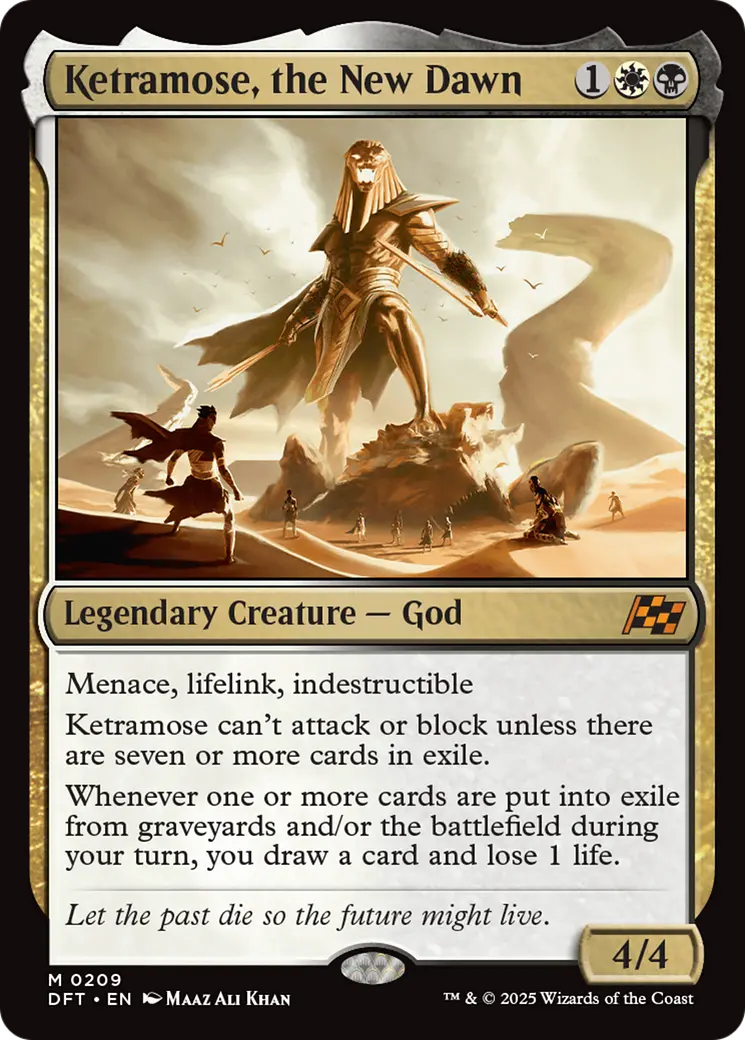 Ketramose, The New Dawn [Aetherdrift] 1