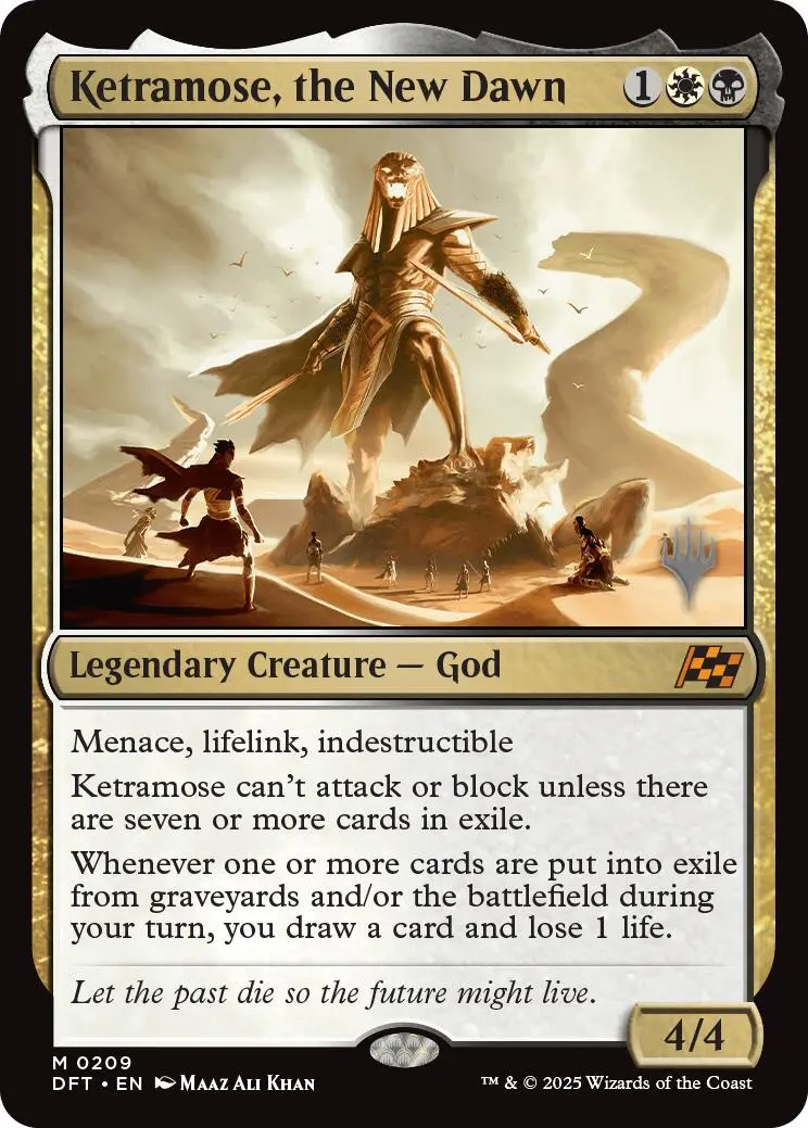 Ketramose, The New Dawn (Promo Pack) [Aetherdrift Promos] 1