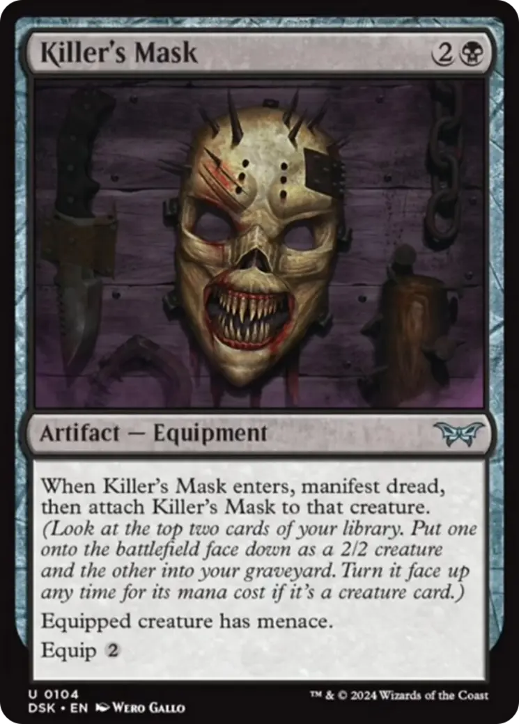 Killer's Mask [Duskmourn: House Of Horror] 1