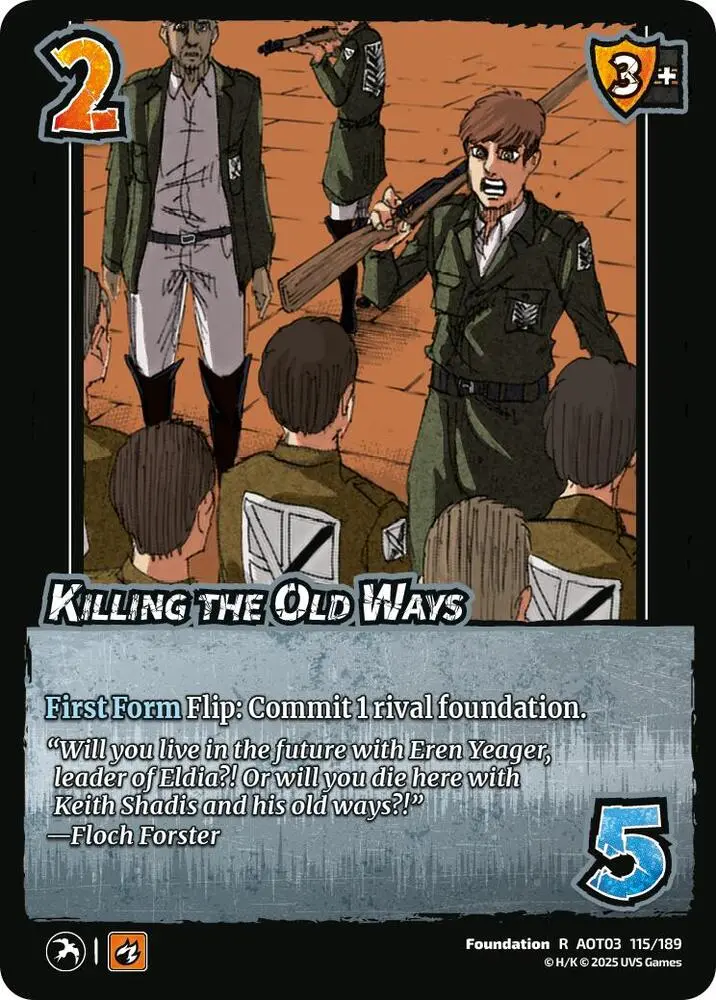 Killing The Old Ways 1