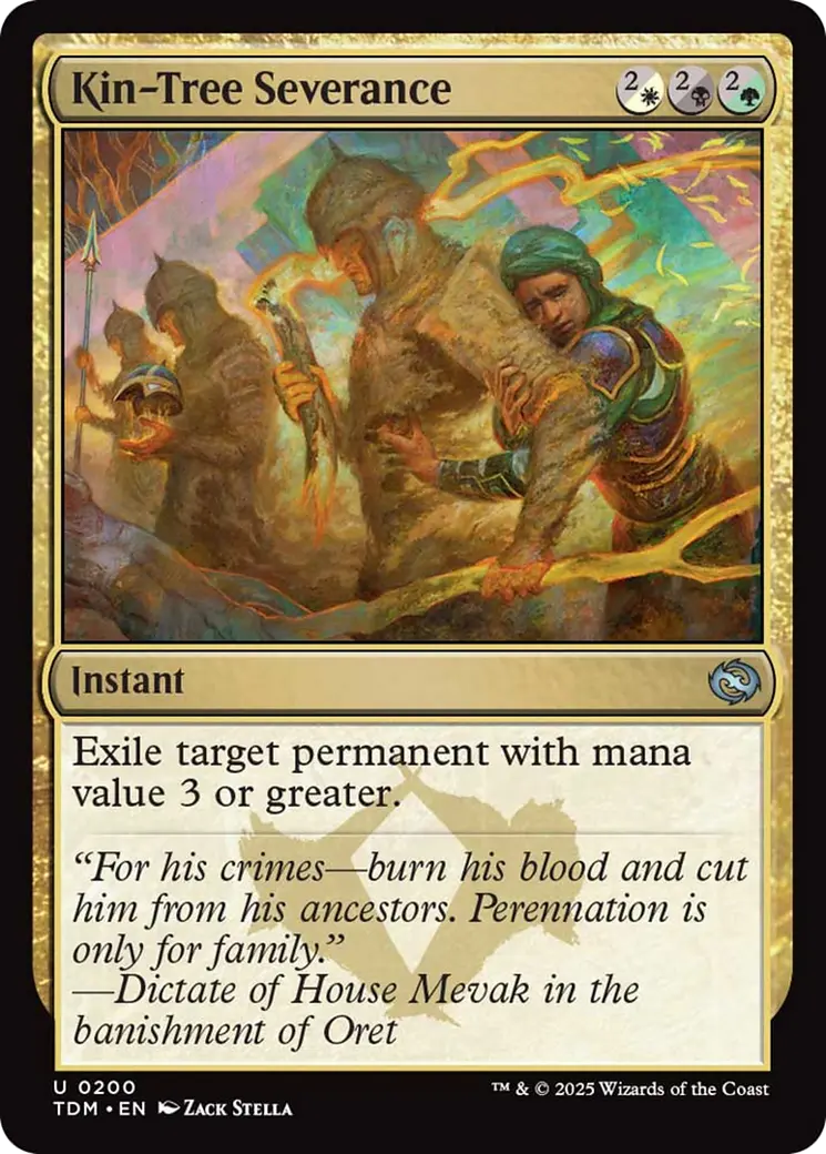 Kin-Tree Severance [Tarkir: Dragonstorm] 1