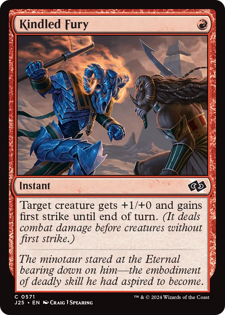 Kindled Fury [Foundations Jumpstart] 1