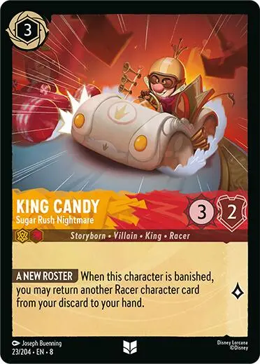 King Candy - Sugar Rush Nightmare (23/204) [Reign Of Jafar] 1