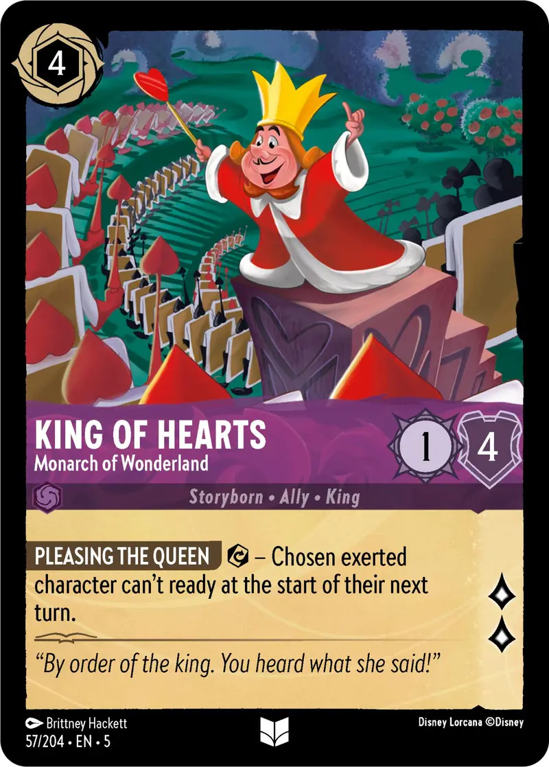 King Of Hearts - Monarch Of Wonderland (57/204) [Shimmering Skies] 1