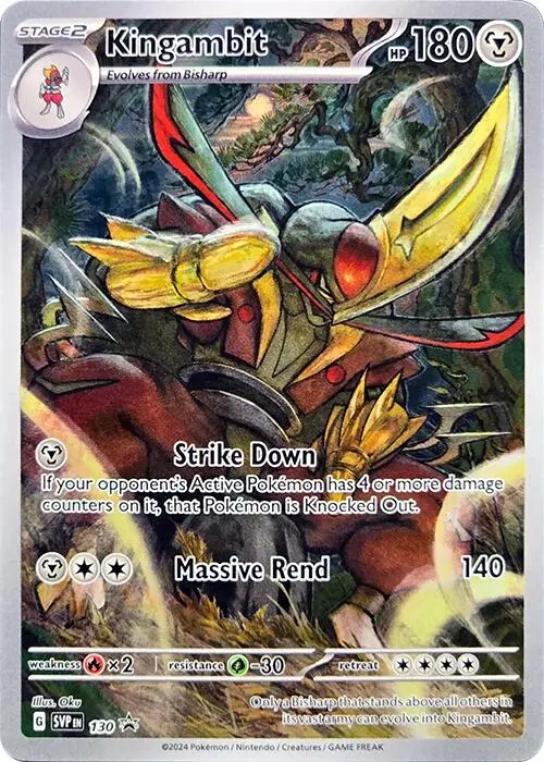 Kingambit (130) [Scarlet & Violet: Black Star Promos] 1