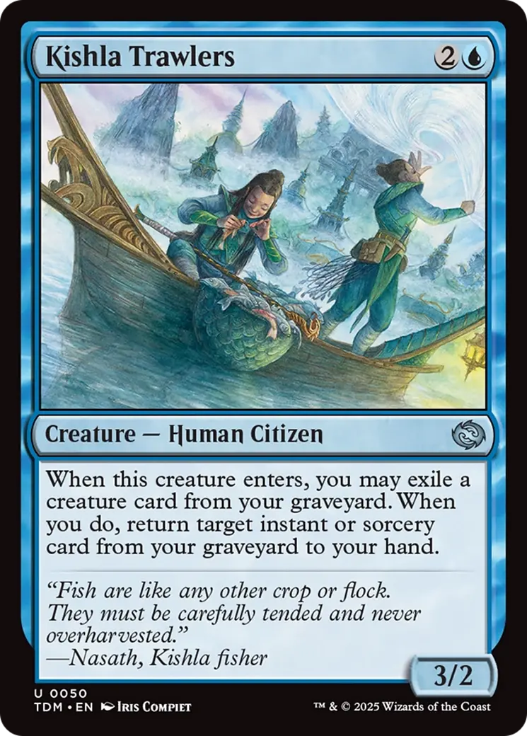 Kishla Trawlers [Tarkir: Dragonstorm] 1