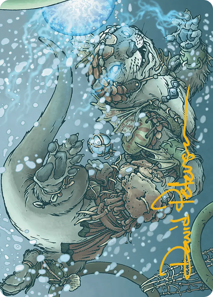 Kitsa, Otterball Elite Art Card (Gold-Stamped Signature) [Bloomburrow Art Series] 1