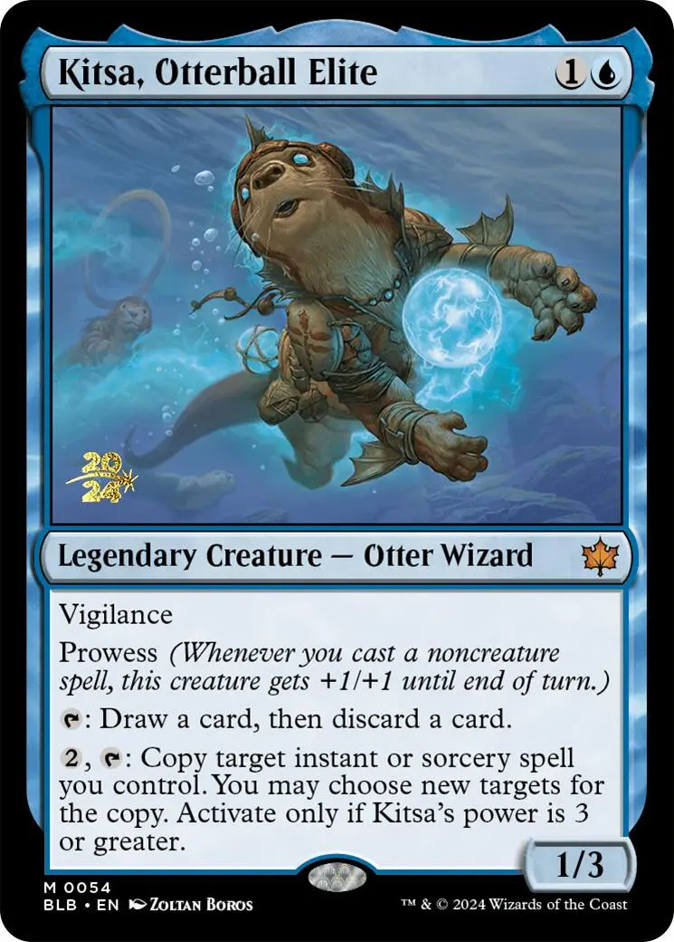 Kitsa, Otterball Elite [Bloomburrow Prerelease Promos] 1
